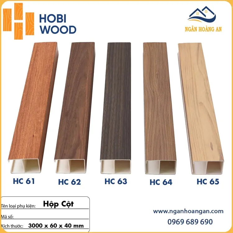 Lam Treo Nan U Trần Nhựa Giả Gỗ Hobiwood  60x40 HC65